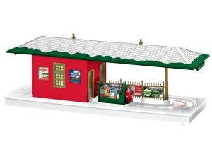 Lionel 2029180 O Christmas Operating Freight Station