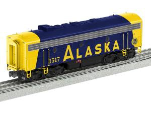 Lionel 2033249 O Alaska Railroad F7B Diesel Locomotive with Superbass #1517
