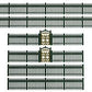 Lionel 2057150 HO Green Iron Fence