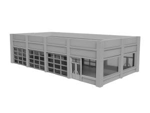 Lionel 2067060 HO Sevice Station Building Kit
