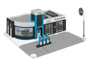 Lionel 2129370 O Plug-Expand-Play Chevrolet Service Station Building