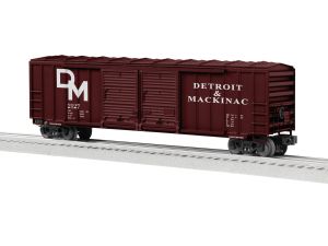Lionel 2143102 O Detroit & Mackinac Double Door Boxcar #2127