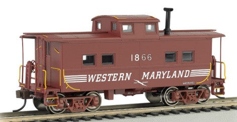 Bachmann 16823 HO Western Maryland Northeast Steel Caboose #1866
