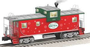 Lionel 6-37099 O Christmas Extended Vision Caboose