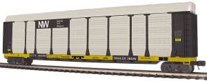 MTH 20-95340 O Norfolk & Western Corrugated Auto Carrier #820194