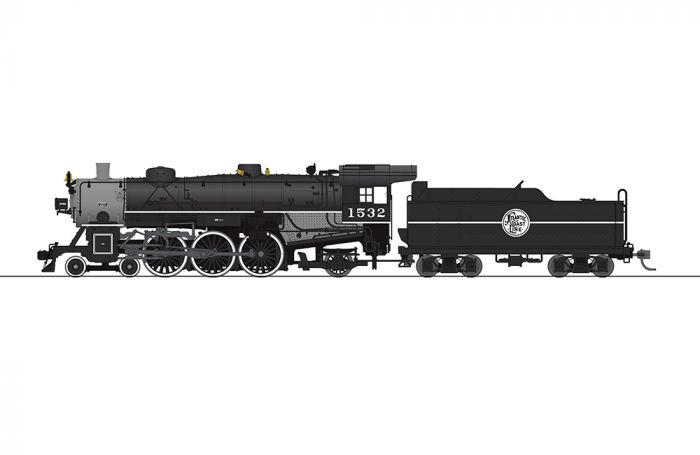 Broadway Limited 5916 HO ACL USRA Light Pacific 4-6-2 Steam Locomotive #1532