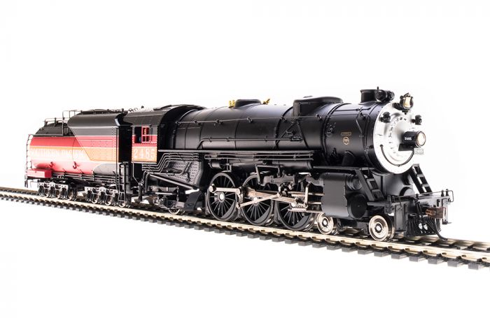 Broadway Limited 5910 HO Southern Pacific Heavy Pacific 4-6-2 Steam Loco # 2485