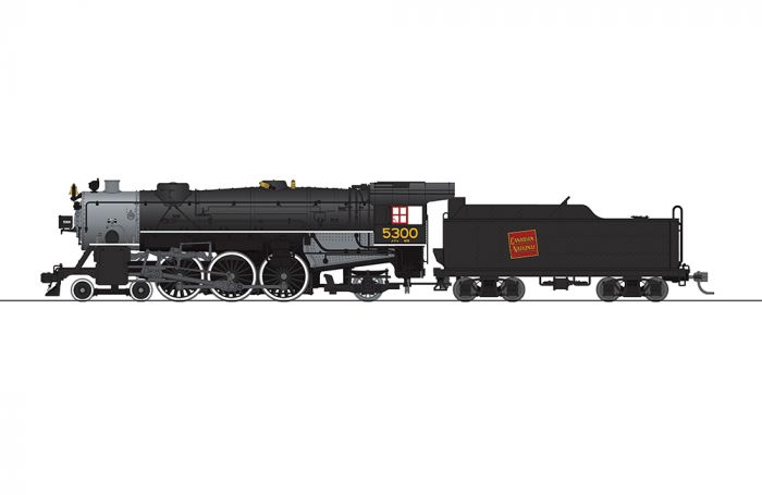 Broadway Limited 5905 HO Canadian National Heavy Pacific 4-6-2 Steam Loco #5300