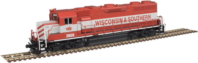 Atlas 40003628 N Wisconsin & Southern GP38-2 Diesel Locomotive DCC/Sound #3810