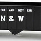 Bowser 42386 HO NW Wood Chip Loading 100 Ton Hopper Ready-To-Run #3908