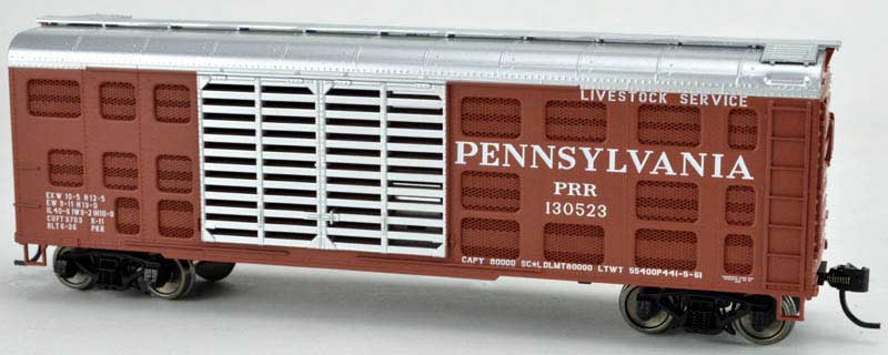 Bowser 42349 HO Pennsylvania 40' K-11 Stock Car Ready-To-Run #130523