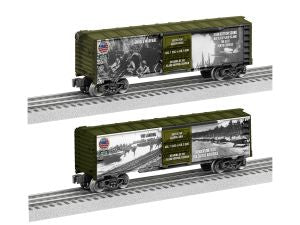 Lionel 6-84666 O Gauge USA Battle for Guadalcanal Boxcar