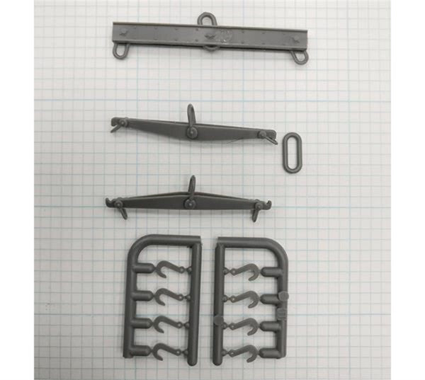 Tichy 3083 HO Wreck Accessories: Spreaders, Hooks