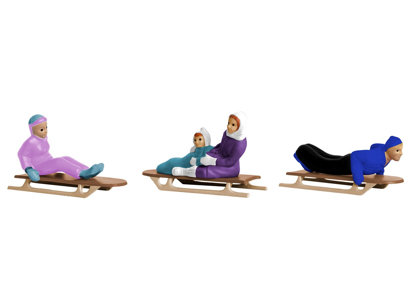 Lionel 1930210 O Sled Kids Figures (Set of 3)