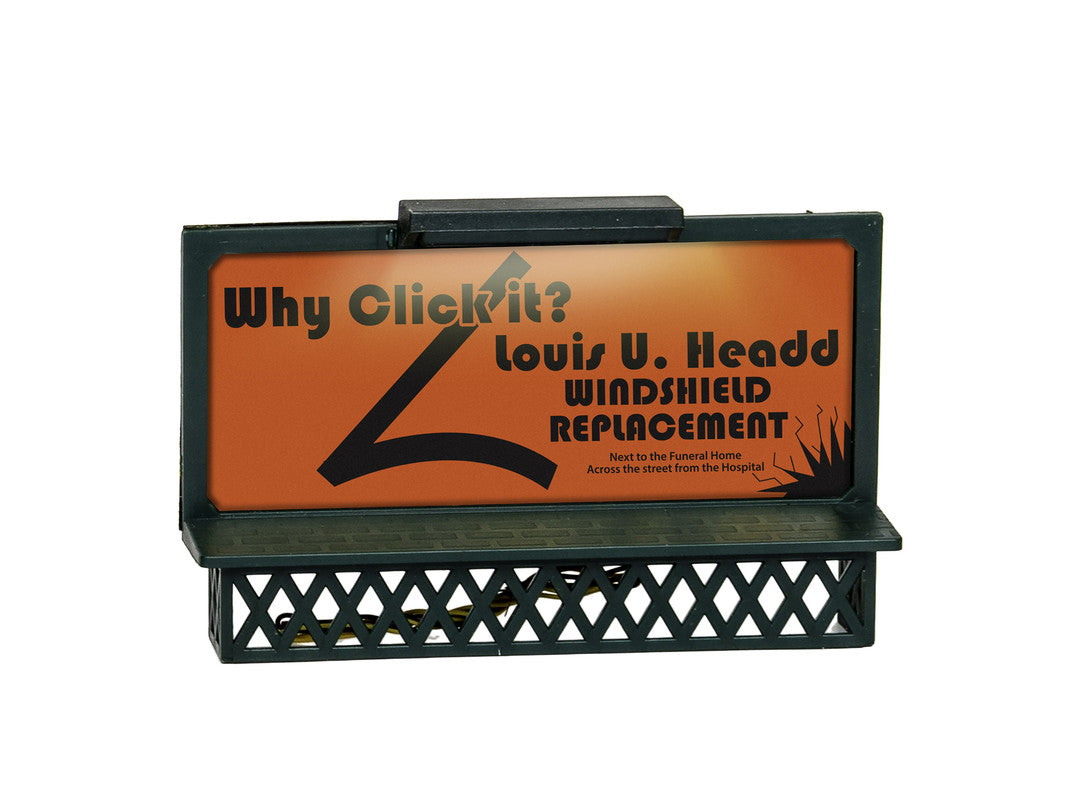 Lionel 1956230 HO Safe Driving Lighted Billboard