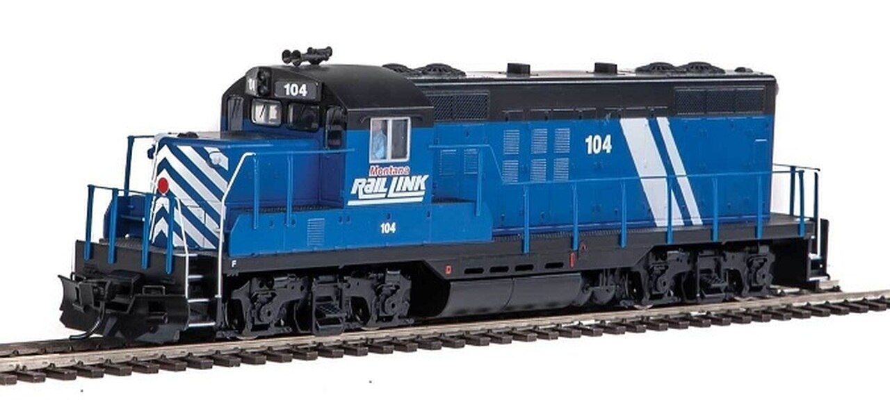 Walthers 910-20426 HO Montana Rail Link EMD GP9 Diesel Locomotive Sound/DCC #104