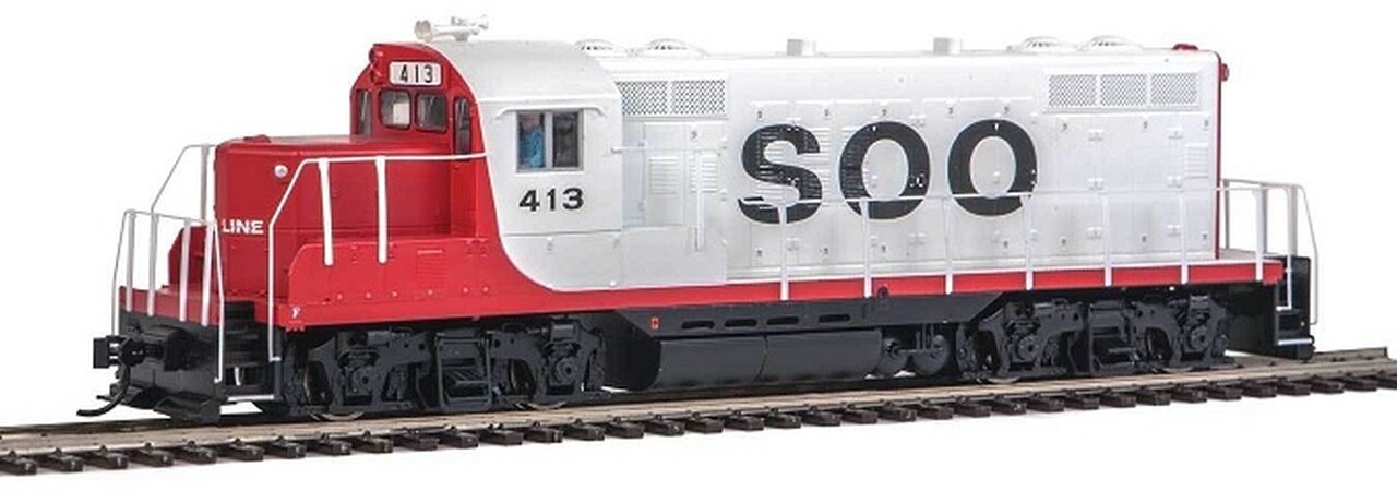 Walthers 910-20428 HO Soo Line EMD GP9 Diesel Locomotive Sound/DCC #413