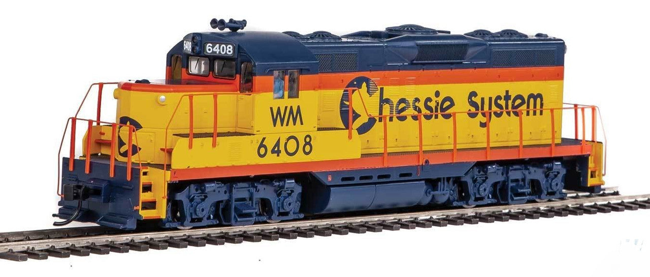 Walthers 910-20416 HO Chessie WM EMD GP9 Diesel Locomotive Sound/DCC #6408