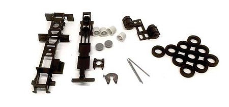 Herpa 5485 HO Black Kenworth-Peterbilt-GMC Long Chassis Kit
