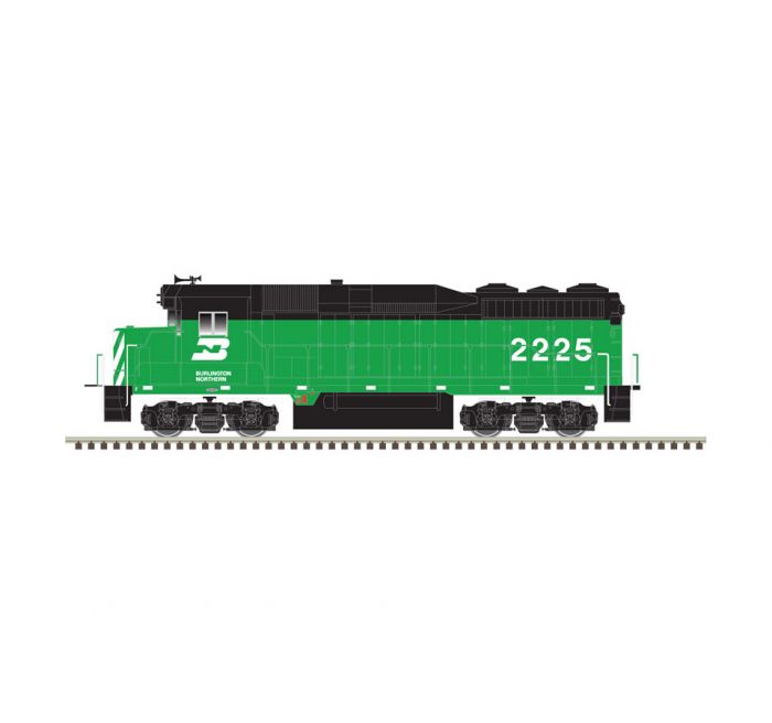 Atlas 40003776 N Burlington Northern EMD GP30 Diesel Locomotive DCC/Sound #2235
