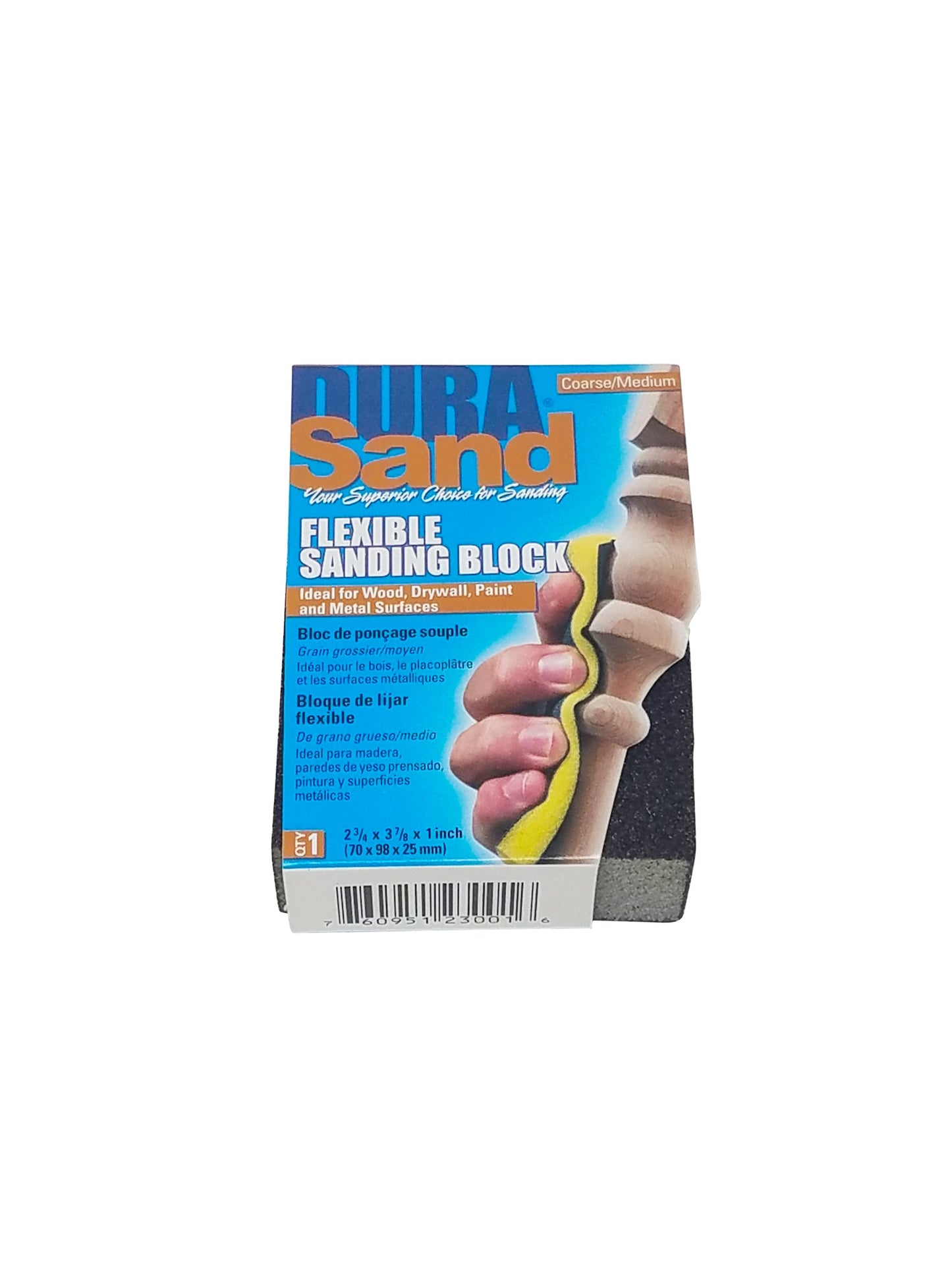 Durasand 23001 Coarse/Medium Flexible Sanding Block