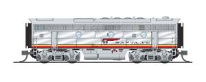 Broadway Limited 3782 N Santa Fe EMD F3B Diesel Locomotive Sound/DCC #31B
