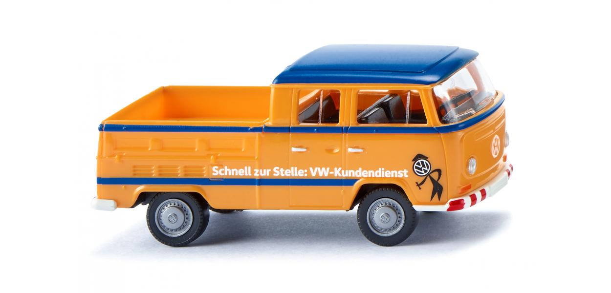 Wiking 031403 1:87 Volkswagen Kundenienst - Volkswagen T2 Double Cab