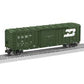 Lionel 2043012 O Burlington Northern Standard 50' Boxcar #217618