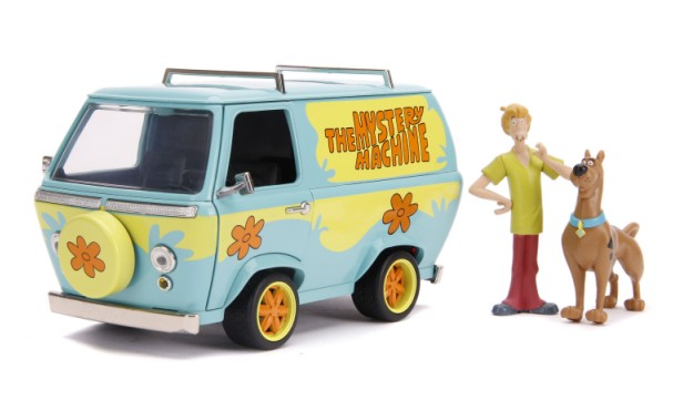Jada Toys 31720 1:24 The Mystery Machine with Scooby Doo and Shaggy Figures