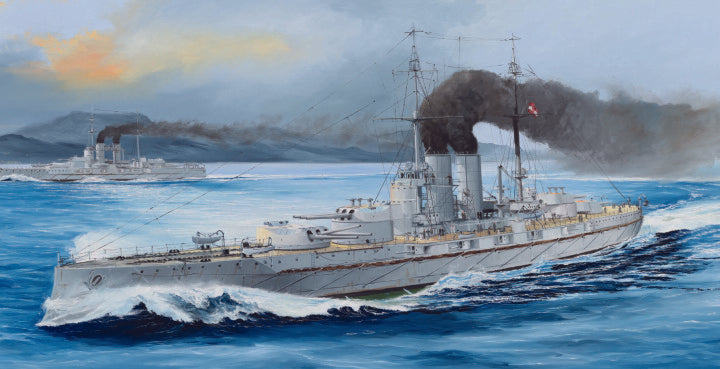 Trumpeter 05364 1:350 SMS Viribus Unitis Warship Ship Model Kit