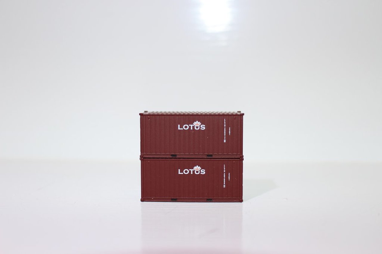 JTC Model Trains 205375 N Lotus 20'' Standard Height C.S. Container