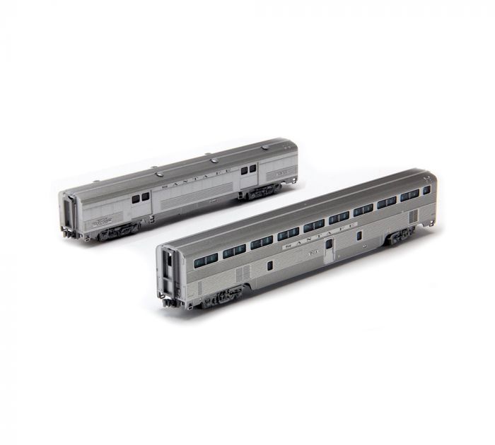 Kato 106-7117-1 N Santa Fe El Capitan Add-On with Lightning (Set of 2)