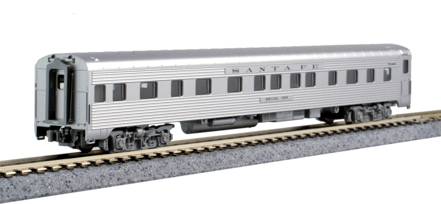 Kato 156-0907 N Atchison Topeaka Santa Fe "Regal Inn" 4-4-2 Transcon Sleeper Car