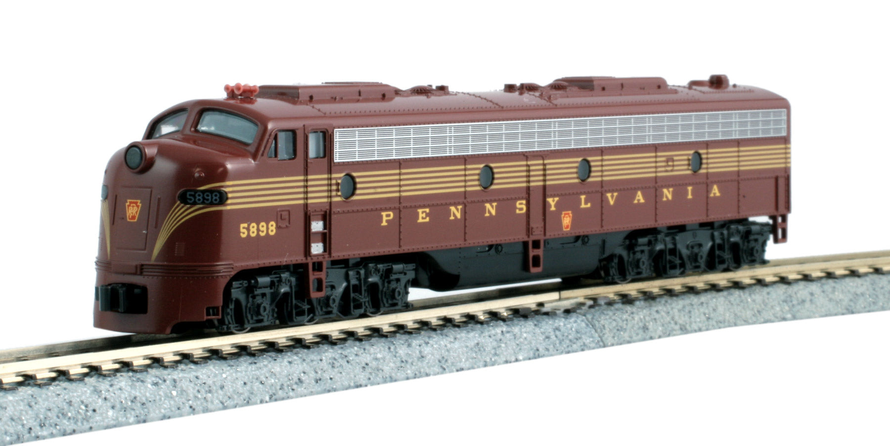 Kato 176-5314-DCC N Pennsylvania EMD E8A Diesel Locomotive with DCC #5898