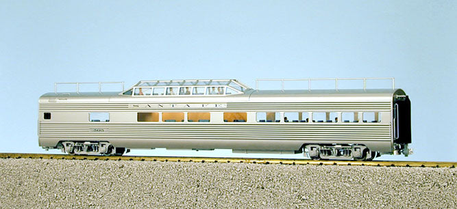 USA Trains R31007 G Santa Fe Super Chief Vista Dome Stainless Steel Passenger