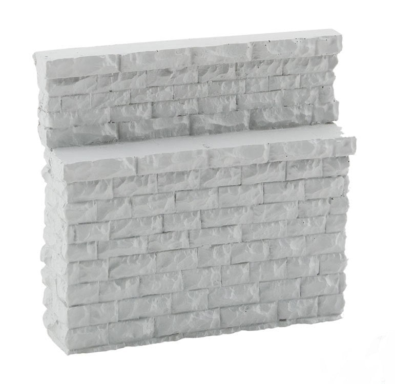 Walthers 933-4585 HO Low Single-Track Railroad Bridge Stone Abutment