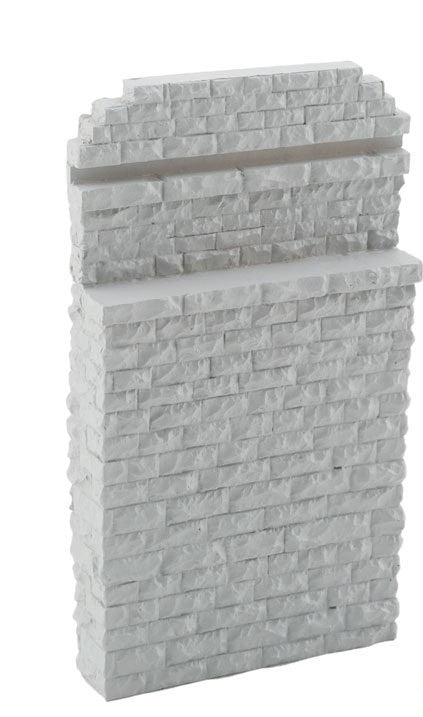 Walthers 933-4583 HO Single-Track Railroad Bridge Stone Abutment