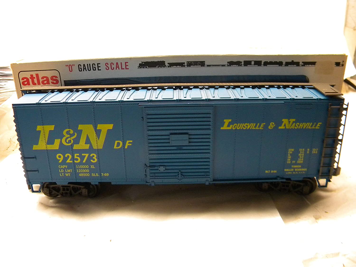 Atlas 6203 O Louisville & Nashville 40' Box Car #92573