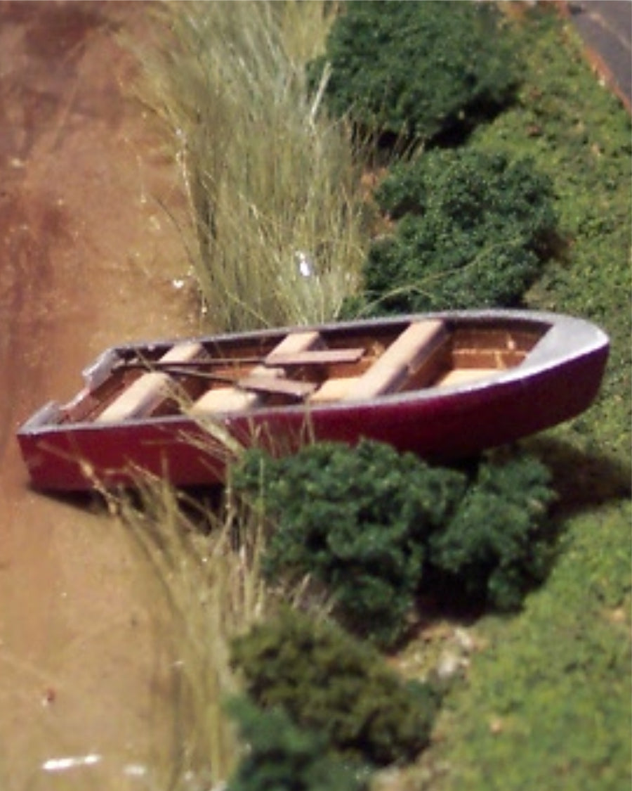 Osborn Model Kits 1005 HO 16' Wooden Fishing Boat