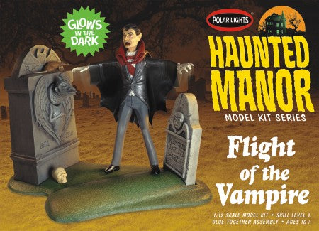 Polar Lights 977 1:12 Haunted Manor Flight of the Vampire Plastic Model Kit