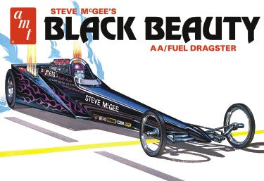 AMT 1214 1:25 Steve McGee Black Beauty AA/Fuel Dragster Plastic Model Kit