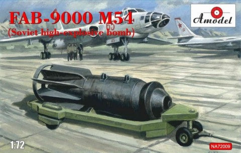 A Model from Russia NA72009 1:72 FAB-9000 M54 Bomb Plastic Model Kit
