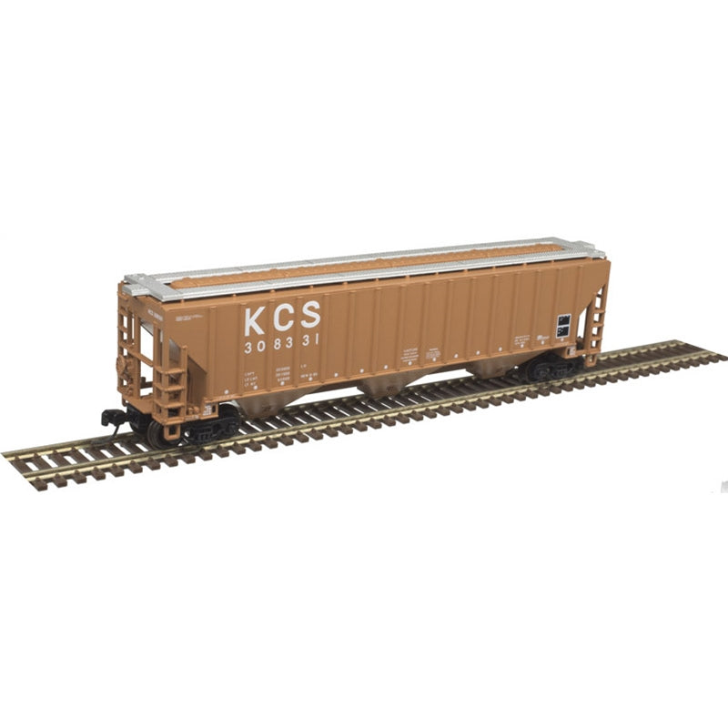 Atlas 50004714 N Kansas City Southern Thrall 4750 Covered Hopper #308633