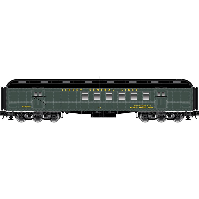 Atlas 2001424 O CNJ 3-Rail Trainman 60' Heavyweight Railway Post Office Car