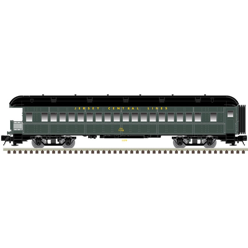 Atlas 2002715 O CNJ 3-Rail Trainman 60' Heavyweight Observation Car