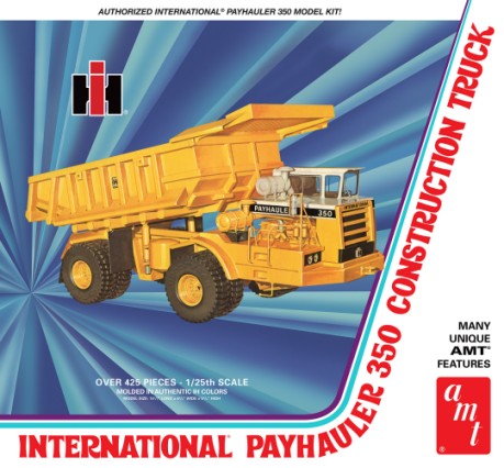 AMT 1209 1:25 International Payhauler 350 Dump Truck Plastic Model Kit