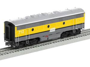 Lionel 2033299 O Penn Central F7B Diesel Locomotive with Superbass/LCS #712