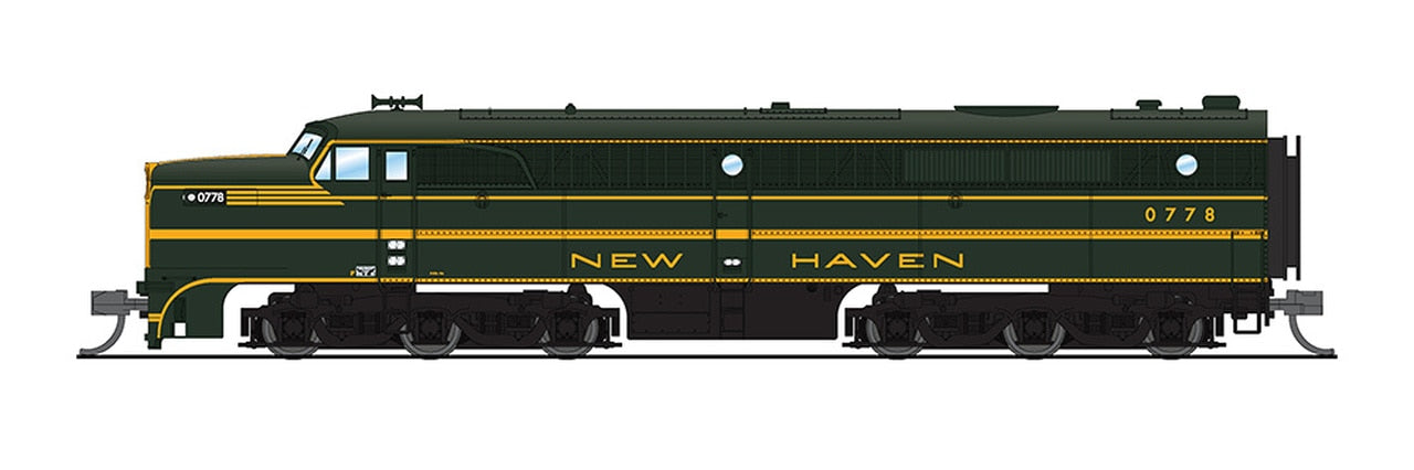 Broadway Limited 3844 N New Haven Alco PA Diesel Locomotive Sound/DCC #0778