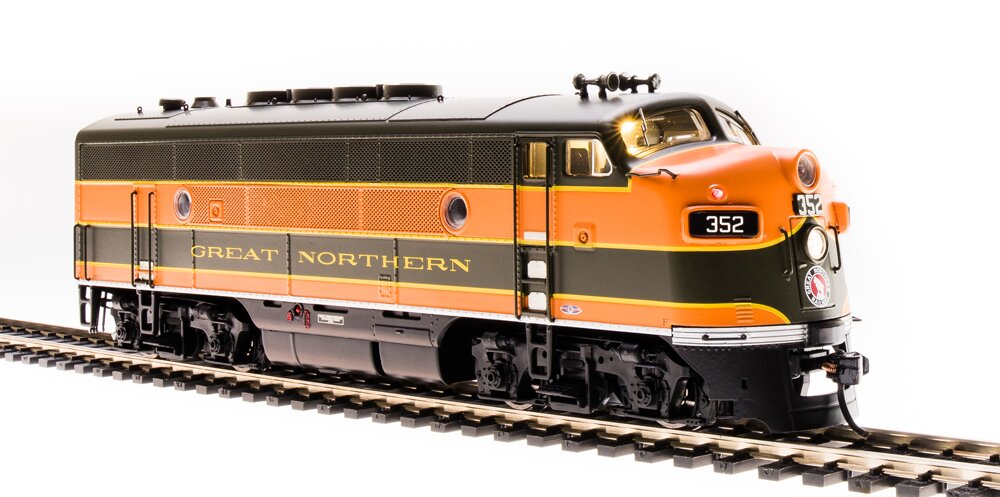 Broadway Limited 4830 HO Great Northern F3A Diesel Locomotive Sound/DCC #352C