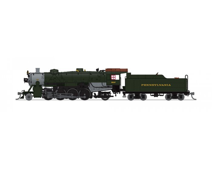 Broadway Limited 5980 N Pennsylvania USRA Light Mikado Steam Locomotive #9627